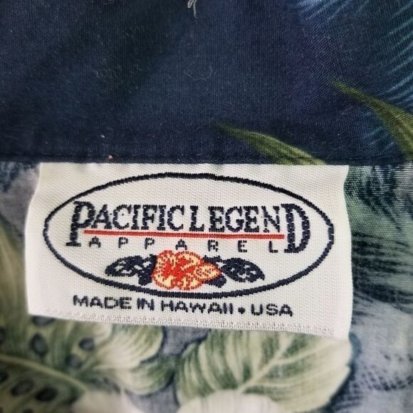 Pacific Legend Short Sleeve Hawaiian Shirt. - Picture 7 of 9